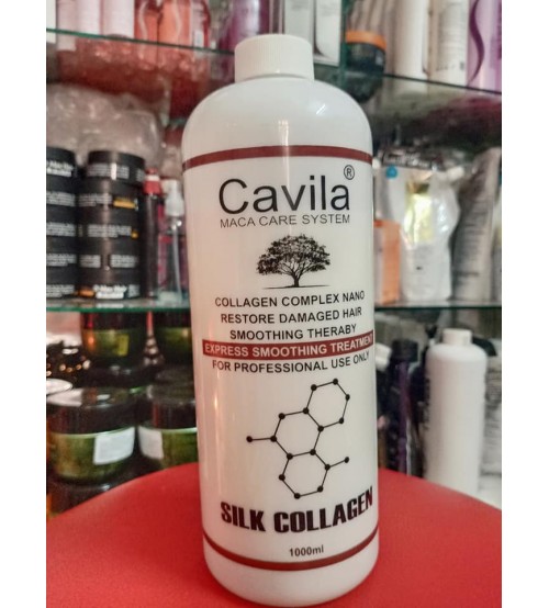 phục hồi tóc mềm mượt collagen cavila 1000ml