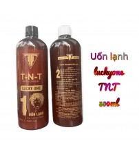 Cặp thuốc uốn lạnh TNT không khô tóc, bóng và mềm, mùi nhẹ 500mlx2