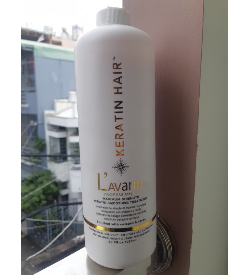 keratin phục hồi tóc hư tổn Lavano 1000ml