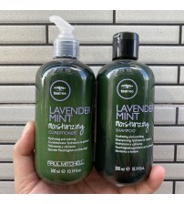 Bộ dầu gội xả Paul Mitchell Lavender Mint Moisturizing dưỡng ẩm mềm mượt tóc Mỹ 300mlx2